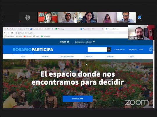 Rosario cuenta con una nueva e innovadora plataforma de participación ciudadana