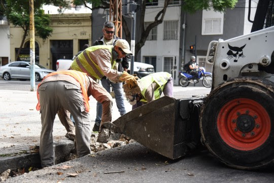 El Municipio inicia obras para evitar anegamientos en bulevar Oroño