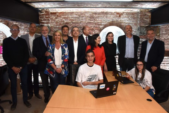 Javkin participó del lanzamiento del Programa Potrero Digital