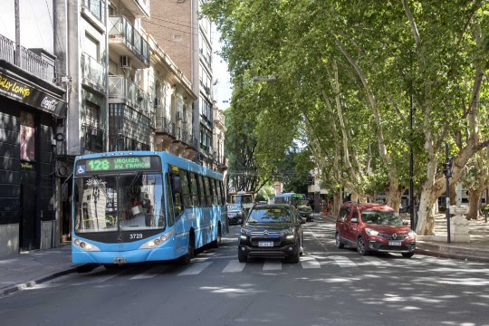 Plan de calles y paradas TUP: arranca la reconstrucción de Laprida entre Córdoba y San Lorenzo