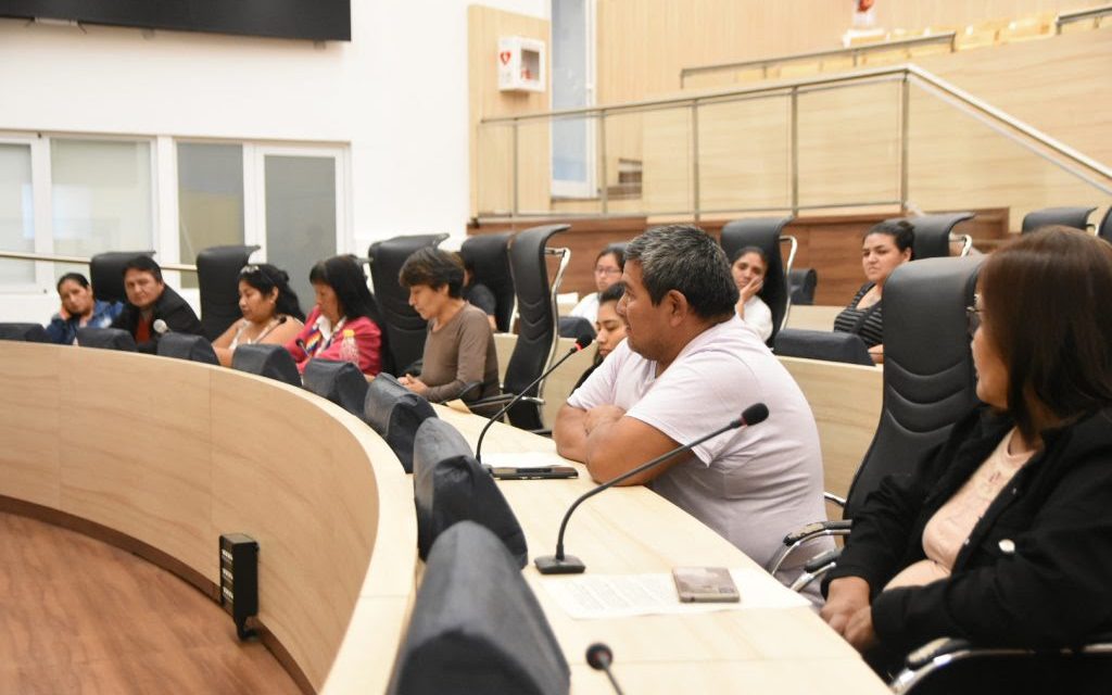 SE REALIZÓ EL PARLAMENTO DE PUEBLOS ORIGINARIOS