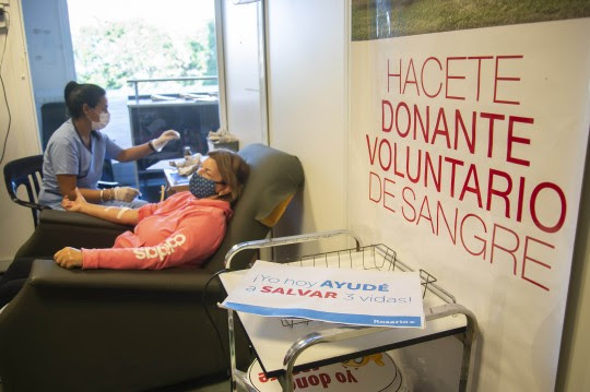 Día Mundial del Donante de Sangre: convocan a la donación voluntaria en diversos puntos de la ciudad