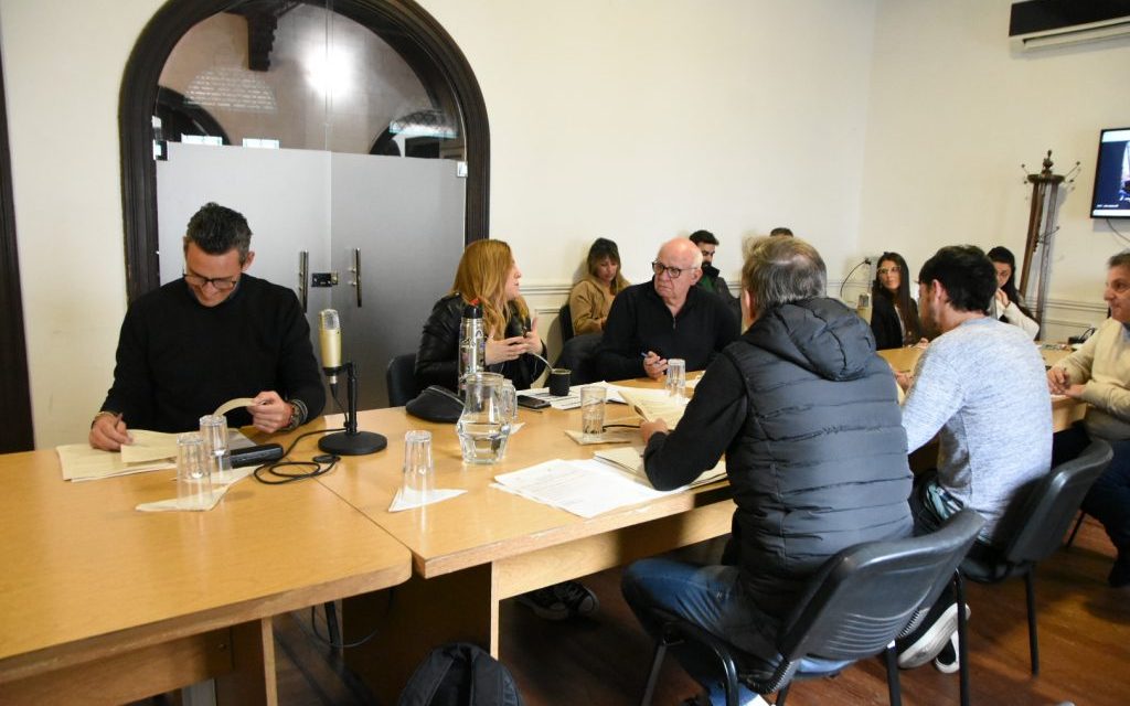 EN OBRAS PÚBLICAS SE APROBARON INTERVENCIONES PARA DISTINTOS BARRIOS