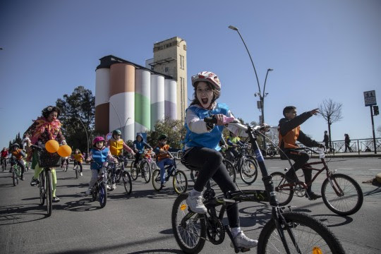 Rosario celebra la Semana de la Movilidad con una bicicleteada en Calle Recreativa