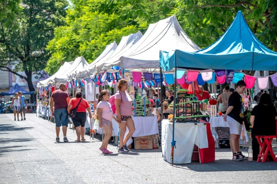 Nueva edición de la Feria especial ‘Vuelta a Clases’ en la plaza Sarmiento