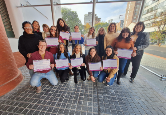 Más profesionales se formaron en atención a las violencias de género