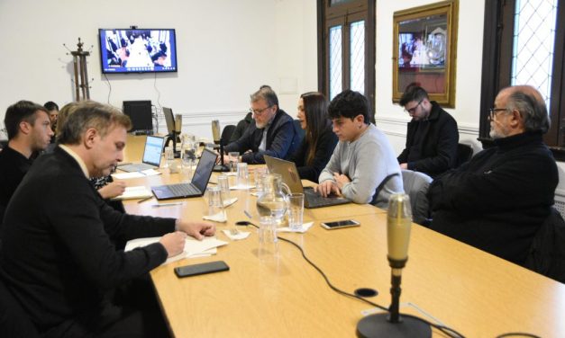 Audiencia con la secretaria de Deportes de la Provincia, Flavia Padín
