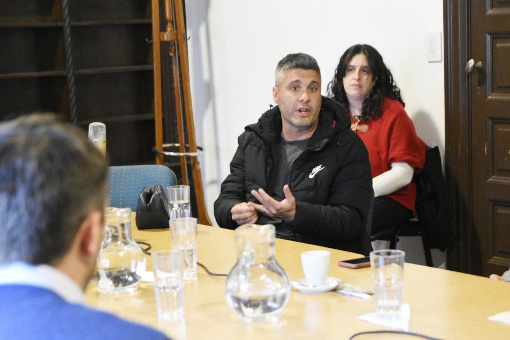 Audiencia con la Asociación Estrella Azul