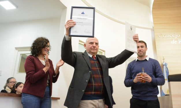 Raúl Alberto Bertone es Ciudadano Distinguido