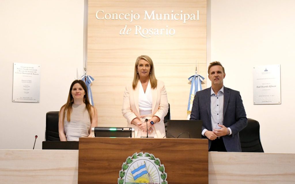 María Eugenia Schmuck fue reelecta como presidenta del Concejo