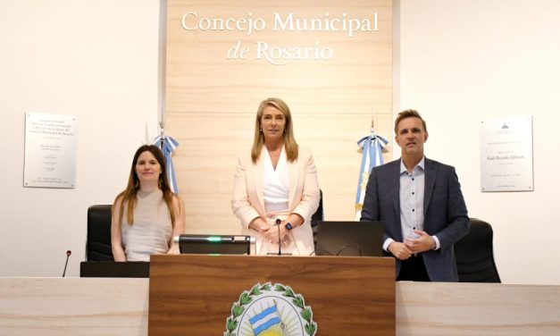 María Eugenia Schmuck fue reelecta como presidenta del Concejo
