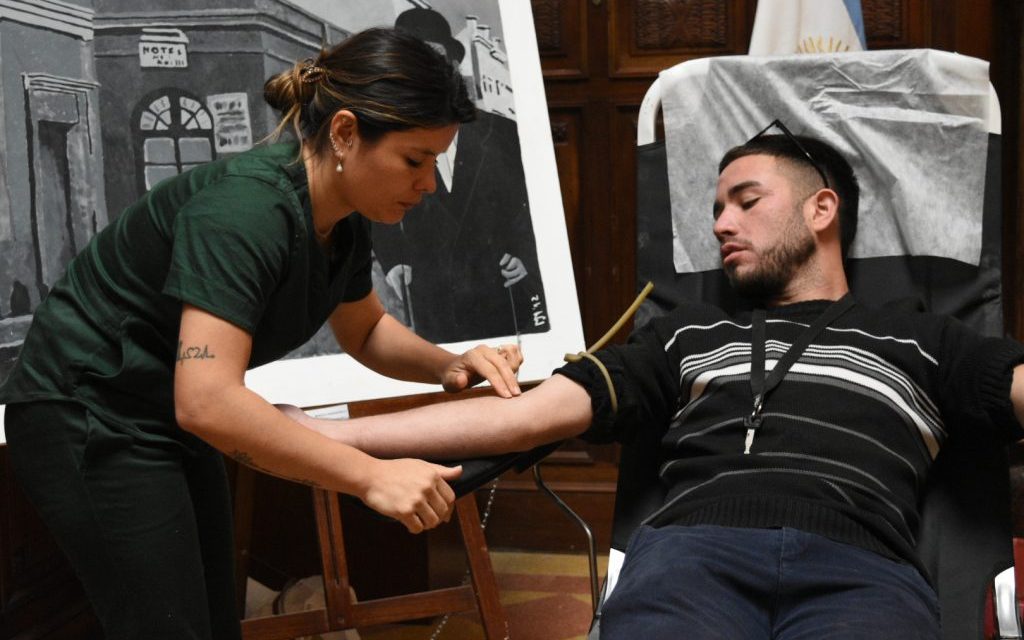 Campaña Solidaria: Jornada de donación de sangre en el Concejo Municipal