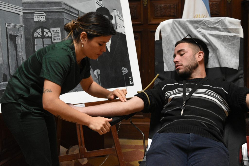 Campaña Solidaria: Jornada de donación de sangre en el Concejo Municipal