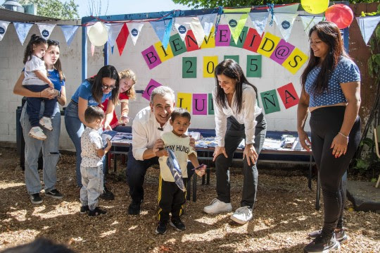 Javkin inauguró el ciclo de actividades 2025 de 45 salas de 3 años en jardines municipales
