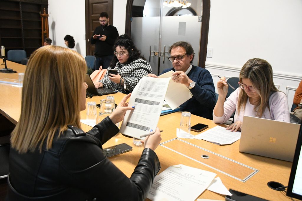 Iluminación led, adecuación de desagües, y pavimentos, temas en Obras Públicas