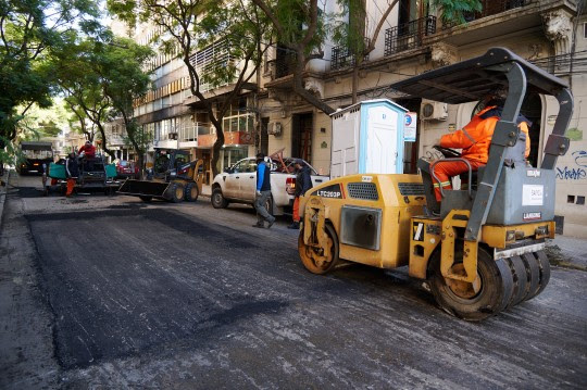 Plan de calles: el municipio inició obras en avenidas y calles de intensa circulación vehicular