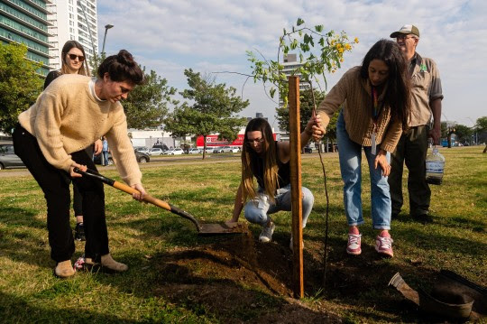 El Municipio convoca a voluntarias y voluntarios a una masiva plantación de árboles en el Parque Scalabrini Ortiz
