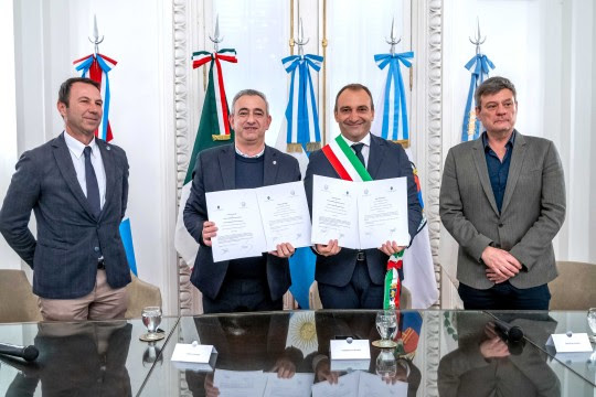 Rosario y Turín estrechan lazos de cooperación internacional