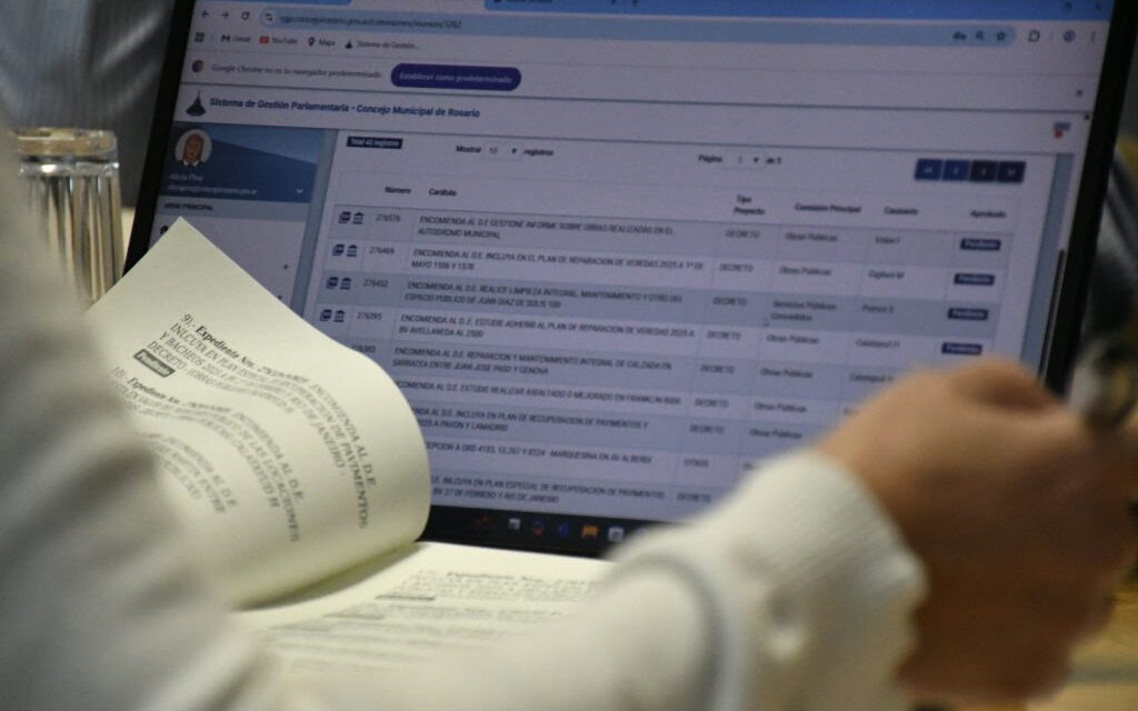 Trabajo en las comisiones de Gobierno, Cultura, Obras Públicas, Deportes y Presupuesto