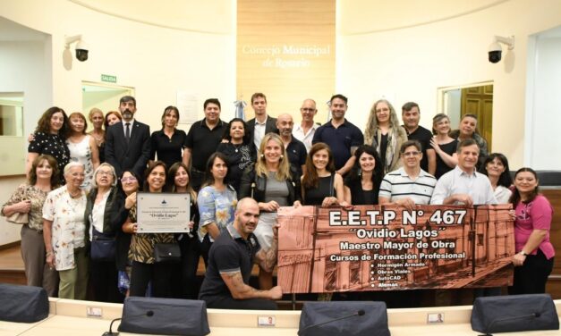 Es Institución Distinguida la Escuela Técnico Profesional “Ovidio Lagos”