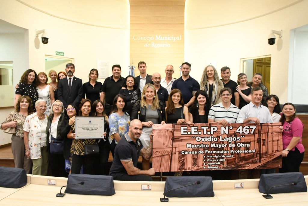 Es Institución Distinguida la Escuela Técnico Profesional “Ovidio Lagos”