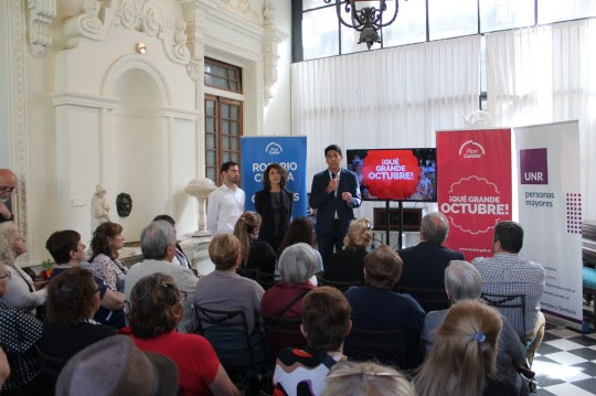 ¡Qué grande octubre!: el municipio presentó agenda de actividades para las personas mayores