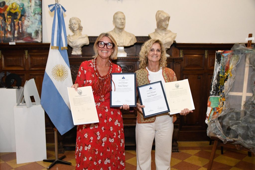 Quedó inaugurada la muestra “Estas fuerzas”