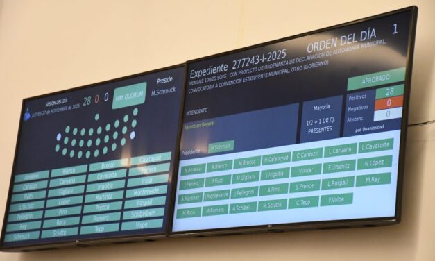 Sesión histórica: se aprobó la ordenanza de autonomía municipal