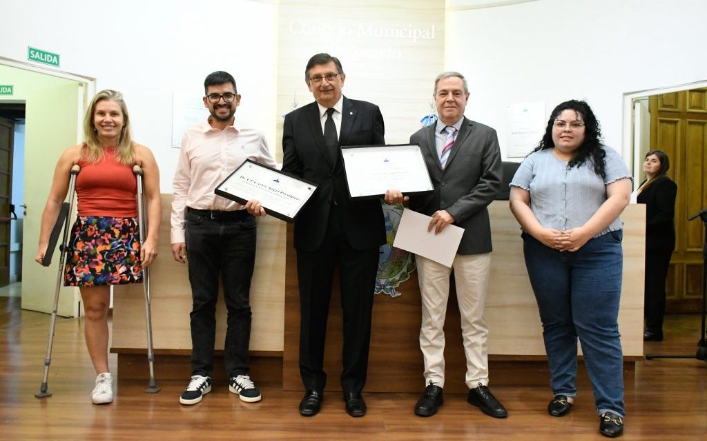 Prestipino y Lazzaro son Empresarios Distinguidos