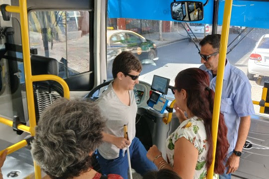 Rosario cuenta con el 100% de sus unidades de transporte urbano accesibles e inclusivas