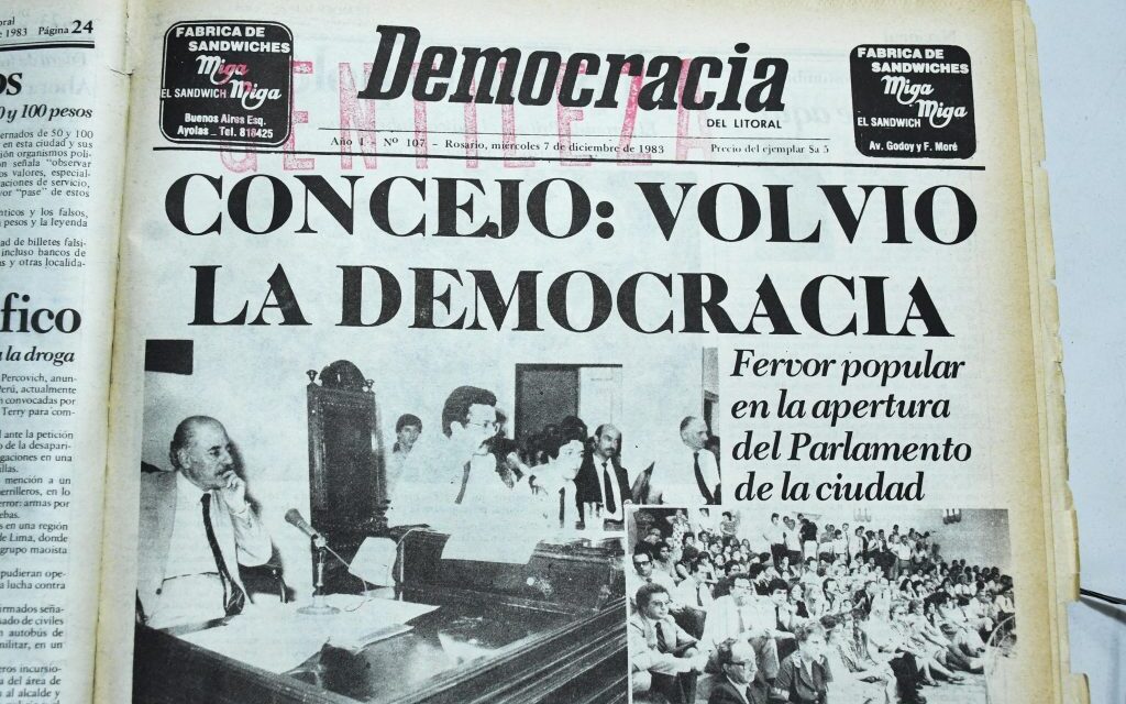 Las presidencias de la democracia