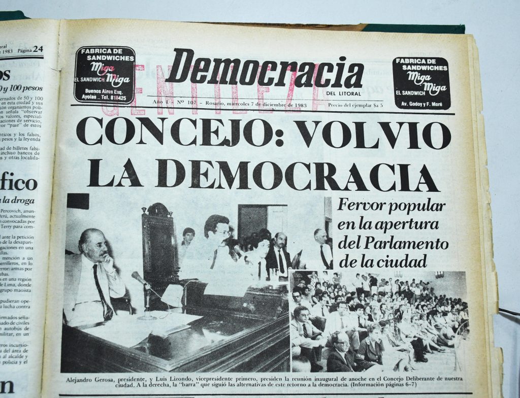 Las presidencias de la democracia