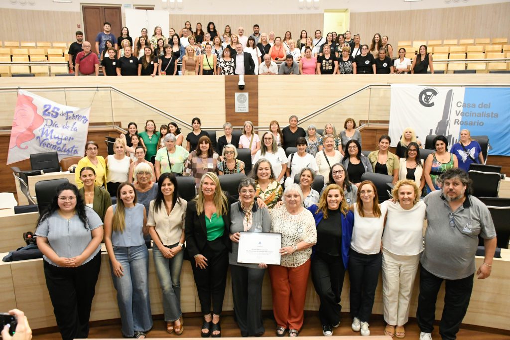 Se celebró el primer aniversario del Día Municipal de la Mujer Vecinalista