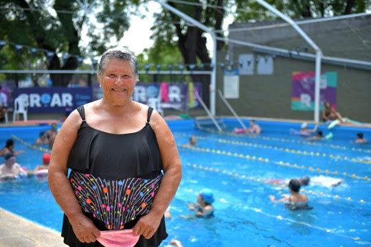 La importancia de los predios municipales: “En la pileta del Lotuf encontré calidad de vida y salud mental”
