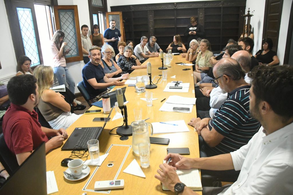 Audiencia por obras en el Parque de la Independencia
