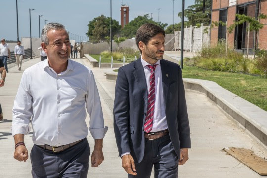 Javkin: «Es el paseo costero más lindo que tiene la Argentina»