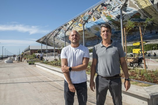El Aura, la primera plaza pública techada de la ciudad en el epicentro de Costa Nueva