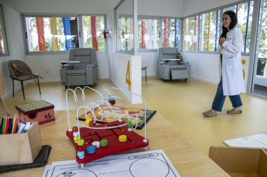 El Hospital Vilela estrenó un nuevo espacio modelo para pacientes oncológicos pediátricos