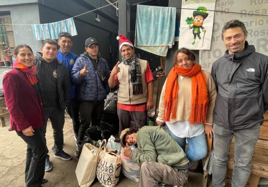 El municipio recibió cientos de donaciones destinadas a personas en situación de calle