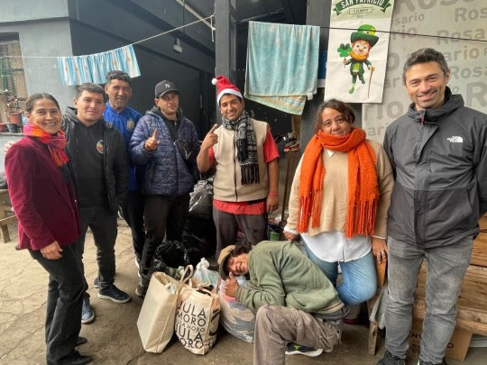 El municipio recibió cientos de donaciones destinadas a personas en situación de calle