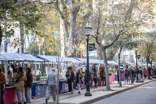 La Feria de Artesanos de Plaza Pringles llega con una edición solidaria por el Día del Padre