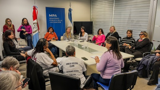 La Mesa Consultiva de Mujeres mantuvo un encuentro con fiscales de la ciudad