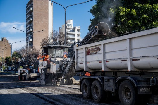 Plan de Calles: en julio el municipio intensifica los trabajos de repavimentación