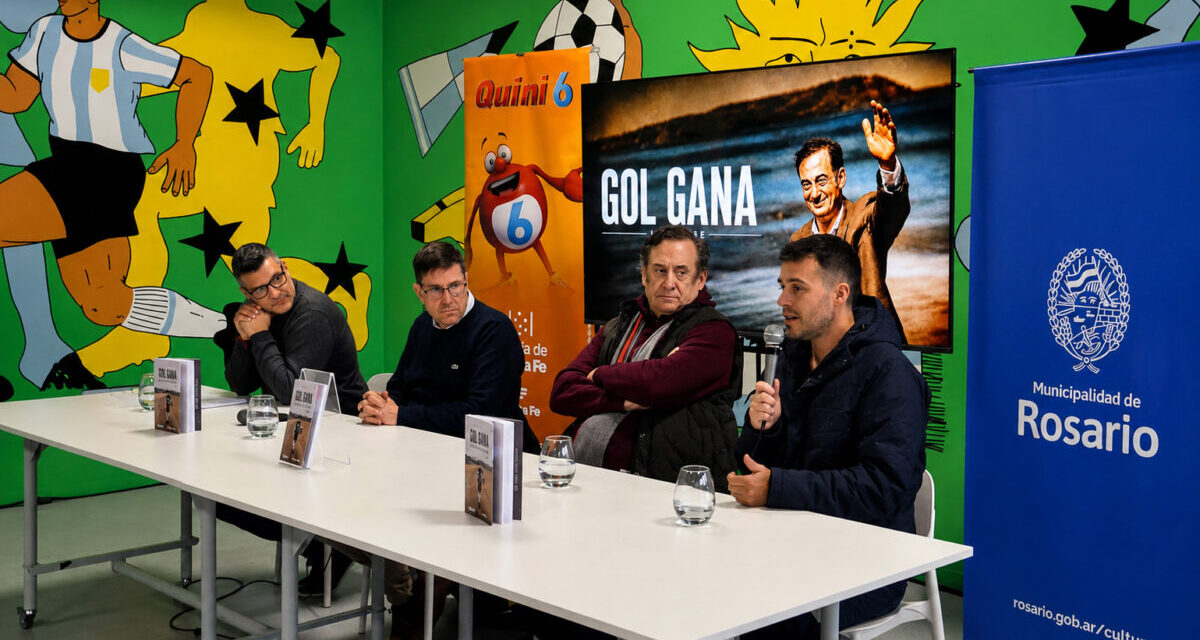 La miniserie “Gol Gana” presentó en Rosario su segundo capítulo con Alejandro Awada