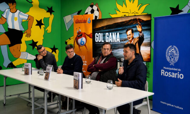 La miniserie “Gol Gana” presentó en Rosario su segundo capítulo con Alejandro Awada