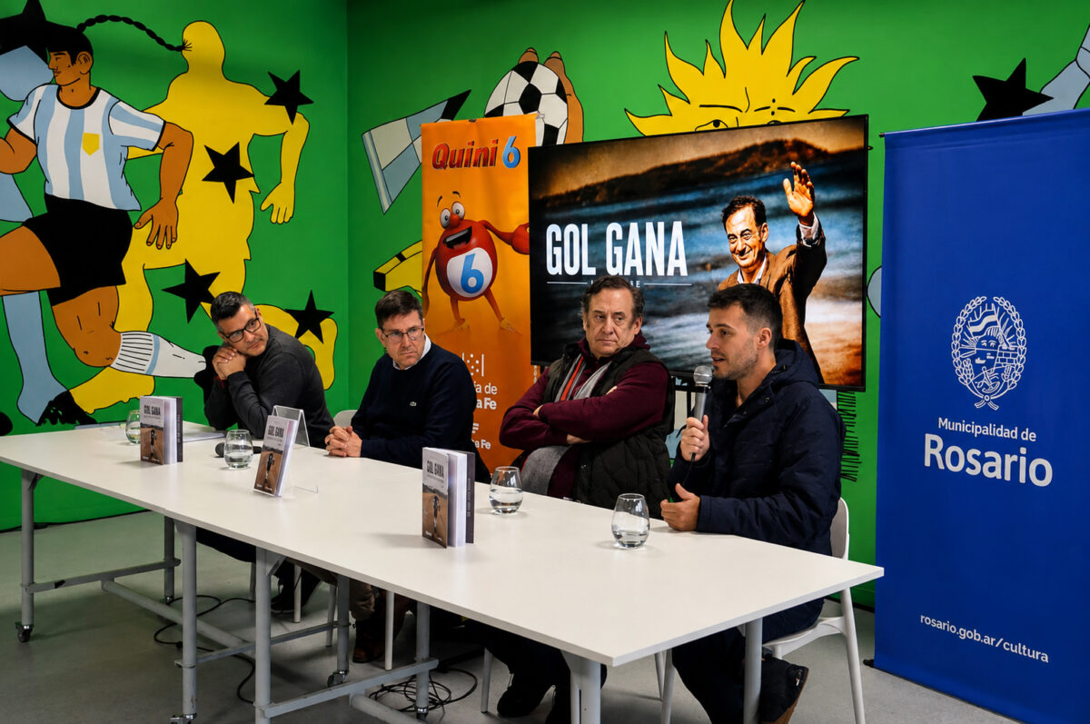 La miniserie “Gol Gana” presentó en Rosario su segundo capítulo con Alejandro Awada