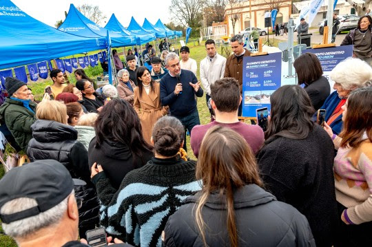 Javkin anunció obras de pavimento definitivo para el barrio Unión del distrito Norte