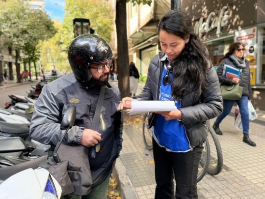 Censo a repartidores: el municipio presenta los primeros datos y diseña un programa de acompañamiento