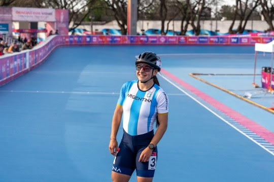 «En mi casa, en la pista donde entreno desde los 8 años»: Naiara Sagasti y el bronce rosarino en los Suramericanos