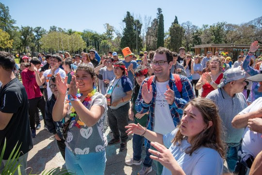 Se viene una nueva edición de la Fiesta de los Colores en el corazón del Parque Independencia